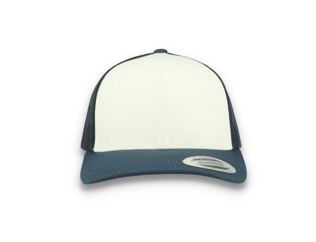 Retro Trucker White/Navy/White Flexfit 6606CF - LOKK