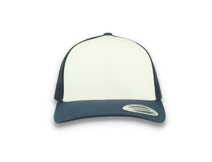 Retro Trucker White/Navy/White Flexfit 6606CF - LOKK