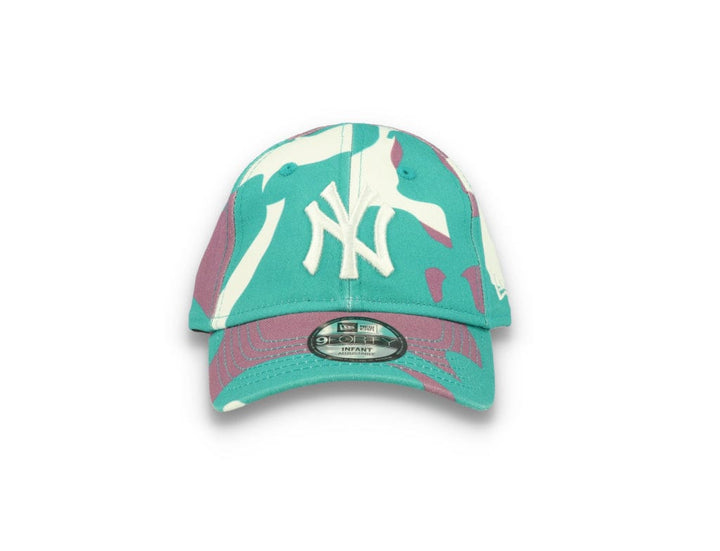 Barne Cap 9FORTY Infant Camo Pack NY Yankees Teal - LOKK