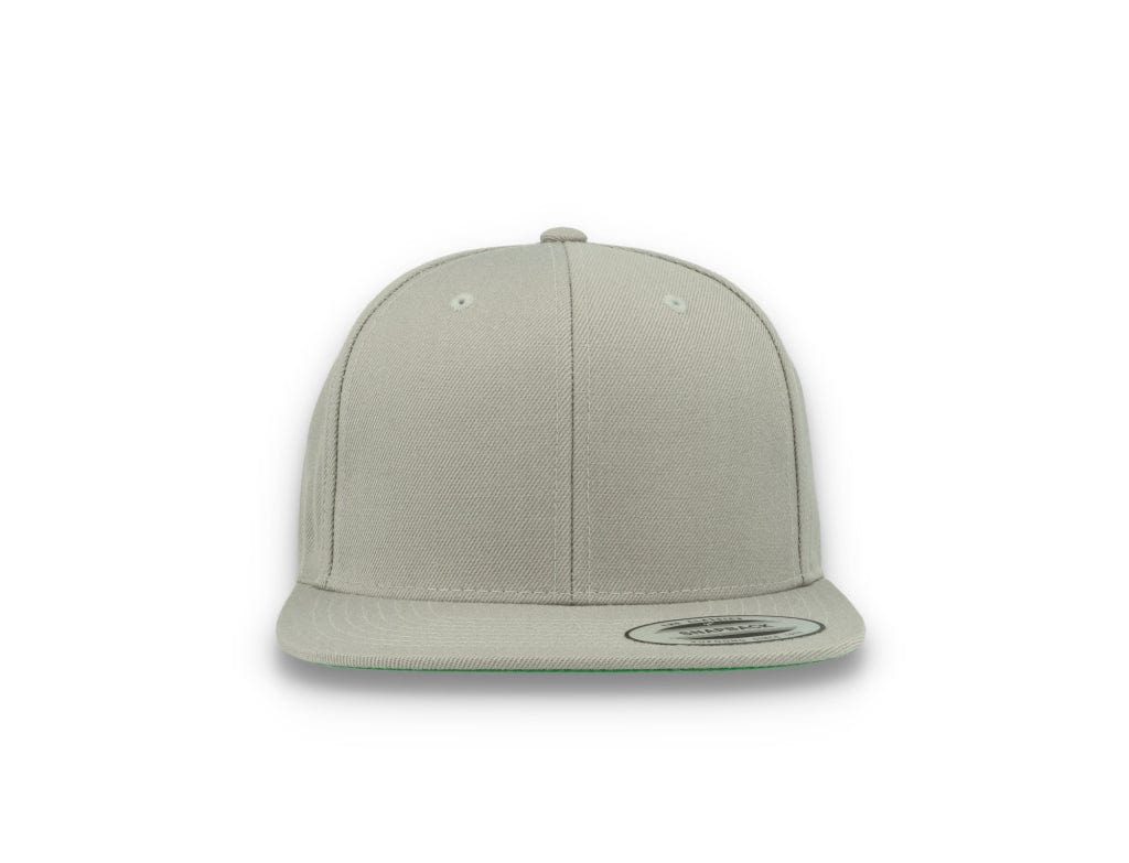 Silver Grey Snapback Cap 6089M - LOKK
