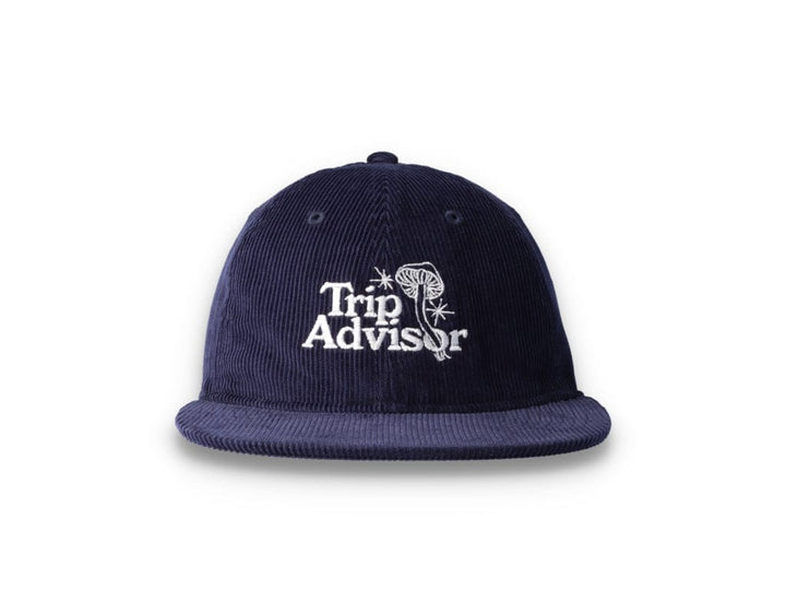 Playdude Trip Advisor Cord Cap Navy - LOKK
