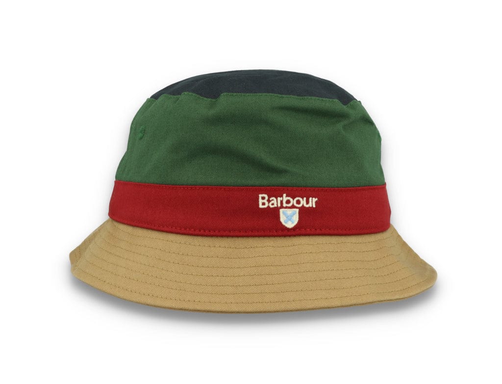 Bucket Hat Barbour Laytham Racing Green Multi - LOKK