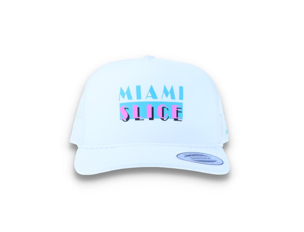 Miami Slice Trucker Cap White