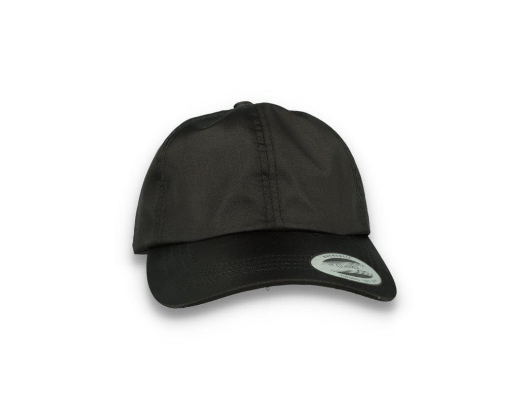 Flexfit 6245SC Low Profile Satin Cap 6245SC Black - LOKK