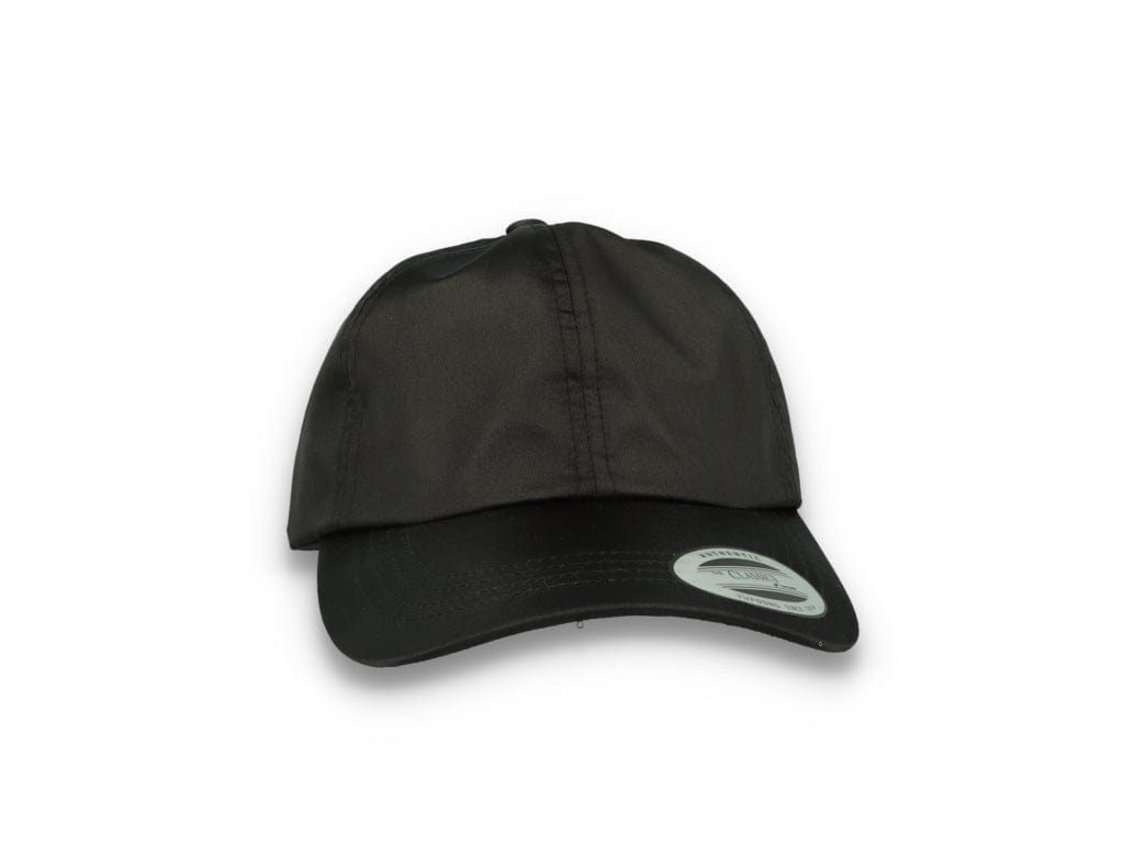 Flexfit 6245SC Low Profile Satin Cap 6245SC Black - LOKK