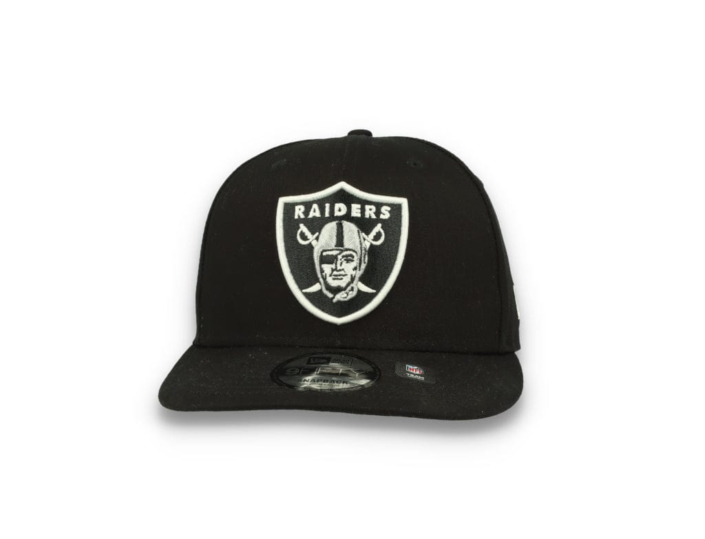 9FIFTY NFL Black Official Team Color Las Vegas Raiders New Era