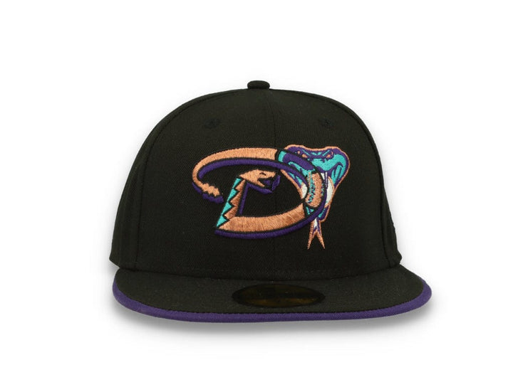 59FIFTY Team Colour Split Arizona Diamondbacks Black - LOKK