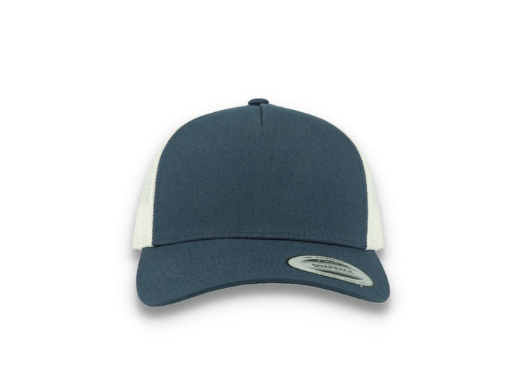 Trucker Cap Navy/White 5-Panel Retro Trucker 2-Tone 6506T - LOKK