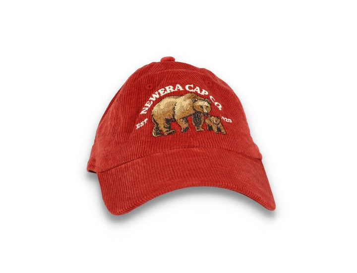 9TWENTY Casual Classic Cord Wildlife Red - LOKK