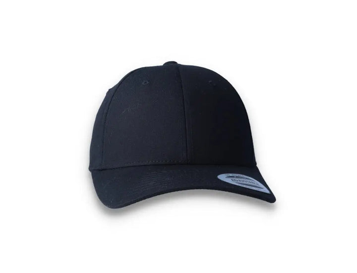 Curved Baseball Cap Snapback Black - Yupoong 7706 - LOKK