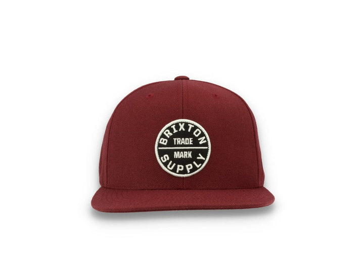 Brixton Oath III Snapback Mahogany - LOKK