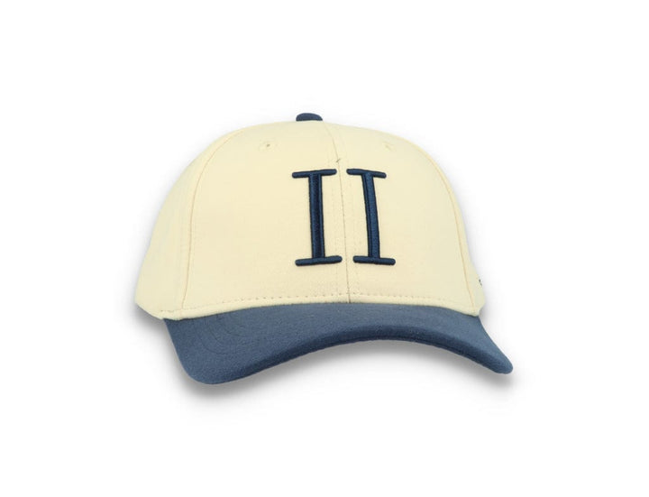Contrast Baseball Cap Ivory/Dark Navy - LOKK