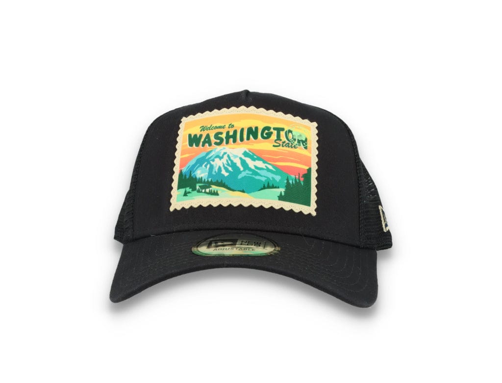 9FORTY A-Frame Trucker Cap Postcard Washington State - LOKK