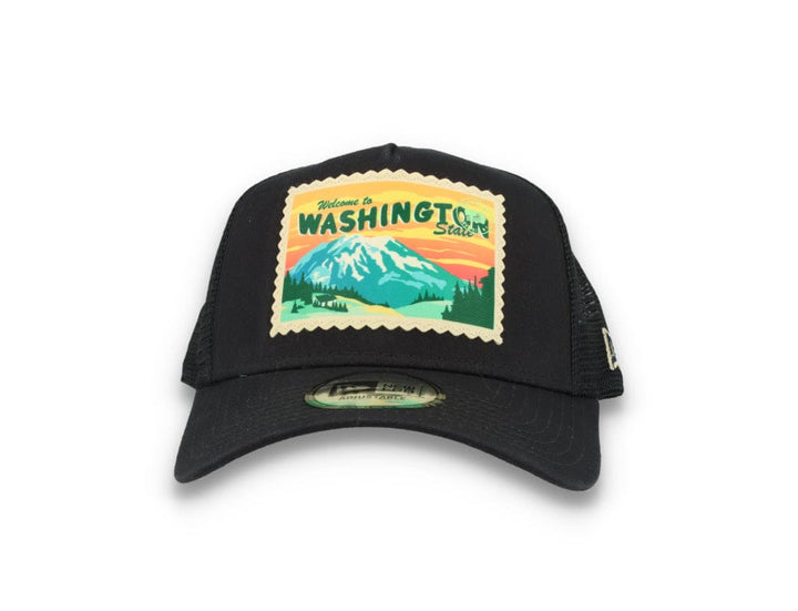 9FORTY A-Frame Trucker Cap Postcard Washington State - LOKK