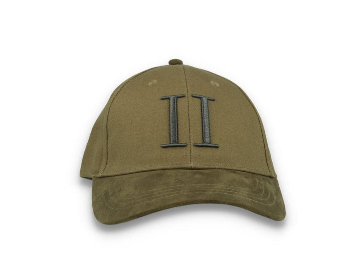 Baseball Cap Suede II Olive Night/Rosin - LOKK