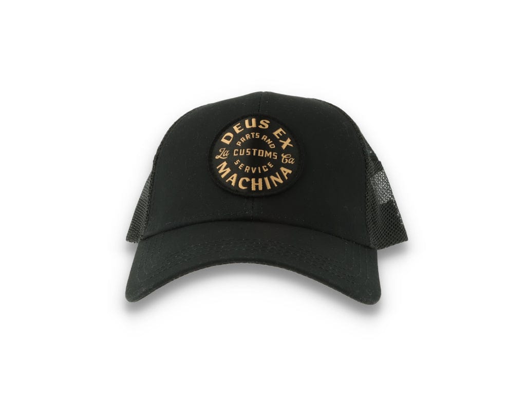 Trucker Cap Deus Eclipse Black - LOKK