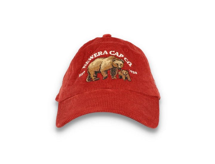 9TWENTY Casual Classic Cord Wildlife Red - LOKK