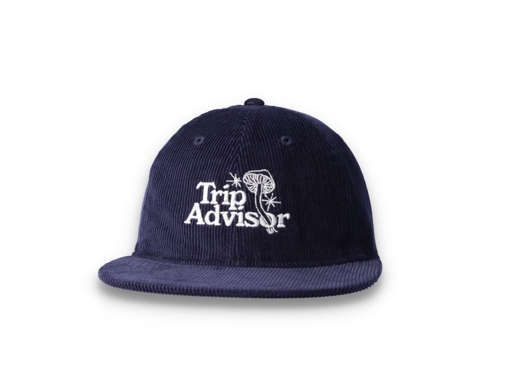 Playdude Trip Advisor Cord Cap Navy - LOKK
