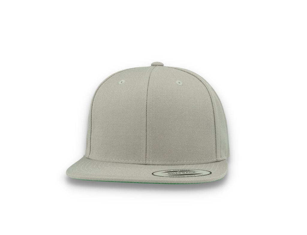 Silver Grey Snapback Cap 6089M - LOKK
