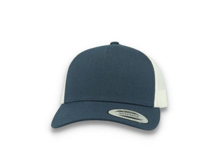 Trucker Cap Navy/White 5-Panel Retro Trucker 2-Tone 6506T - LOKK