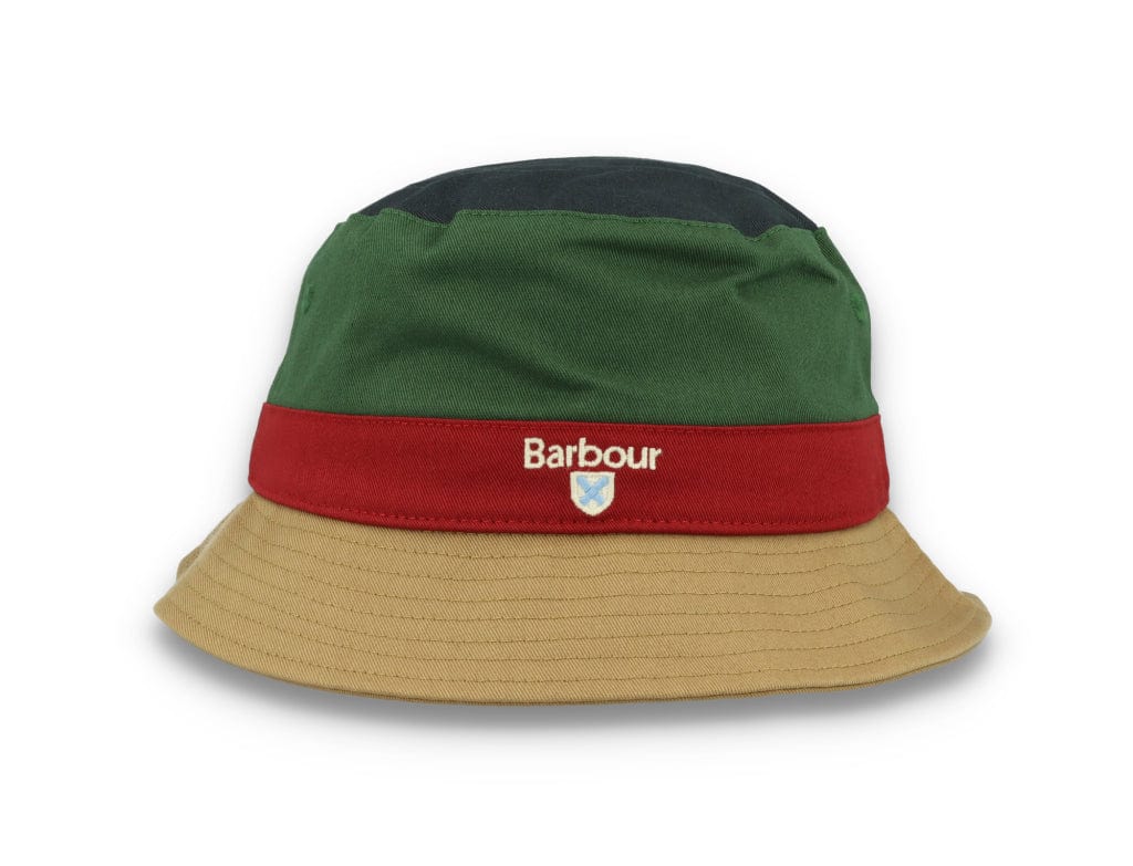Bucket Hat Barbour Laytham Racing Green Multi - LOKK