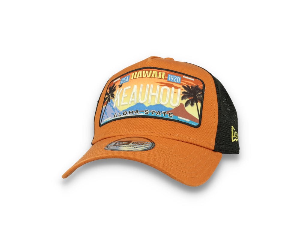 License Plate Trucker Cap Spring Toffee - LOKK