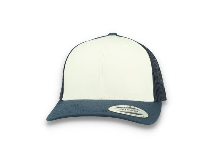 Retro Trucker White/Navy/White Flexfit 6606CF - LOKK