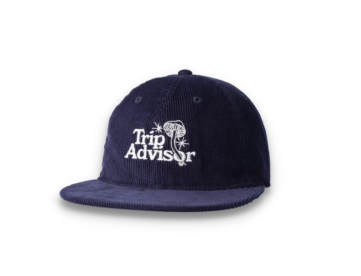 Playdude Trip Advisor Cord Cap Navy - LOKK