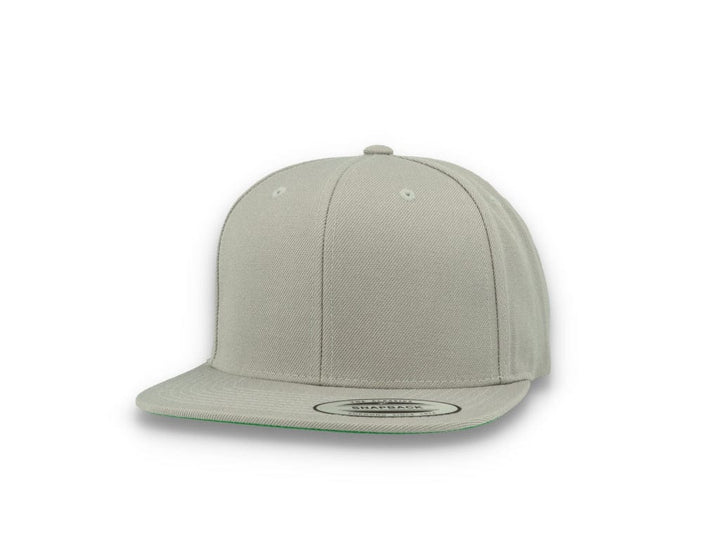 Silver Grey Snapback Cap 6089M - LOKK