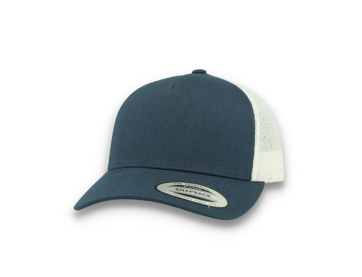 Trucker Cap Navy/White 5-Panel Retro Trucker 2-Tone 6506T - LOKK