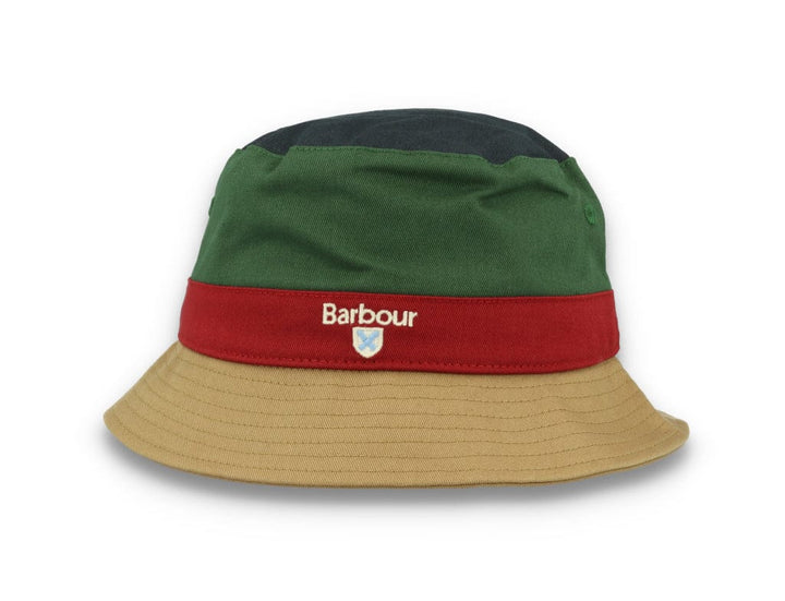 Bucket Hat Barbour Laytham Racing Green Multi Barbour