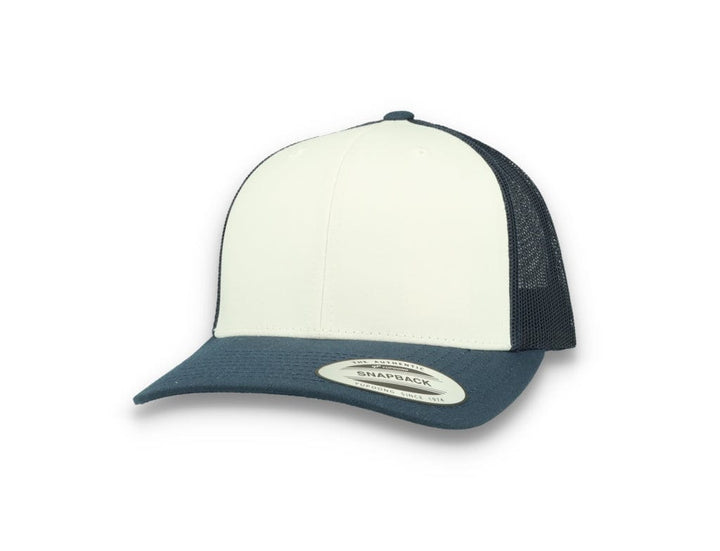 Retro Trucker White/Navy/White Flexfit 6606CF - LOKK