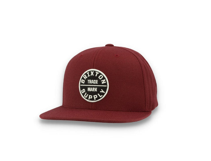 Brixton Oath III Snapback Mahogany - LOKK