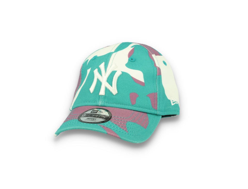 Barne Cap 9FORTY Infant Camo Pack NY Yankees Teal - LOKK