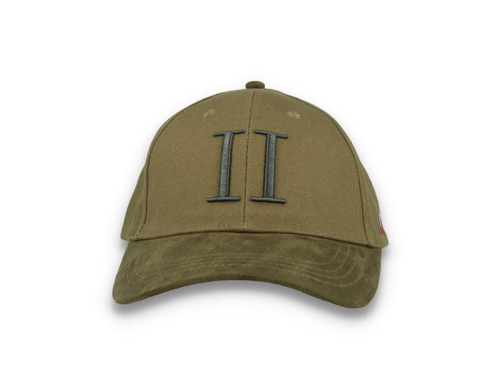 Baseball Cap Suede II Olive Night/Rosin - LOKK