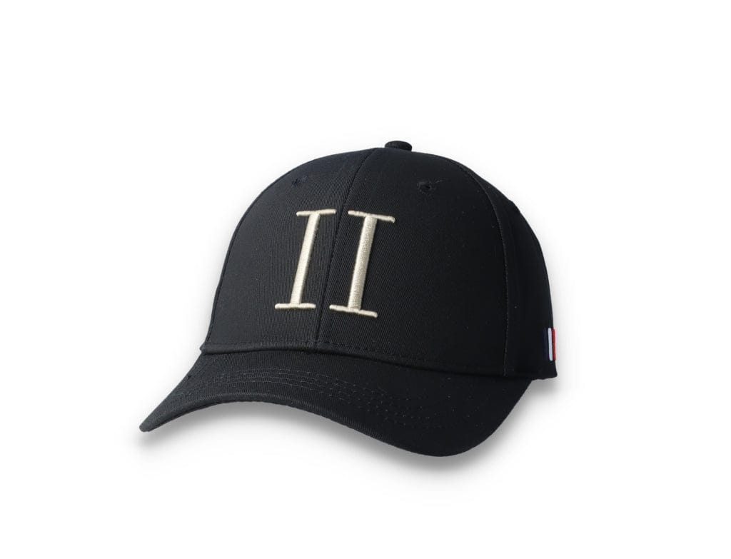Encore Organic Baseball Cap Black/Oyster Grey - LOKK