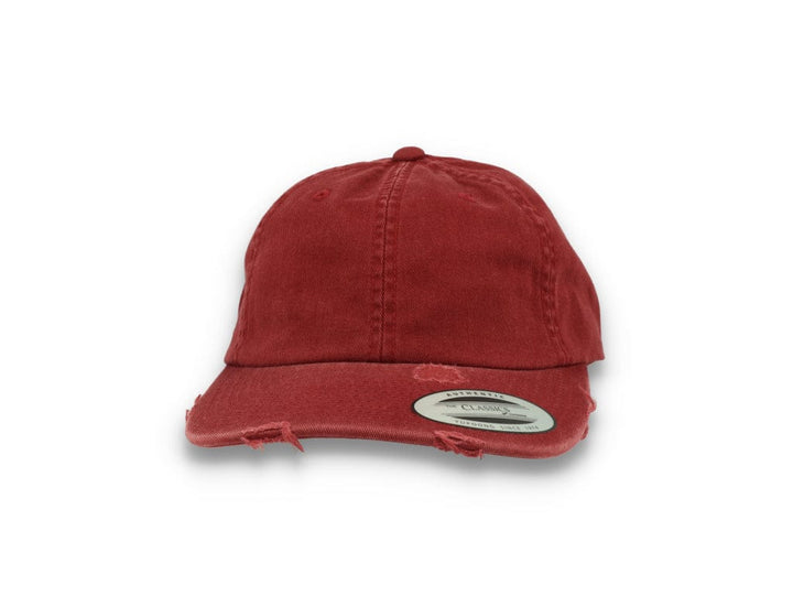 Low Profile Destroyed Cap Maroon 6245DC - LOKK