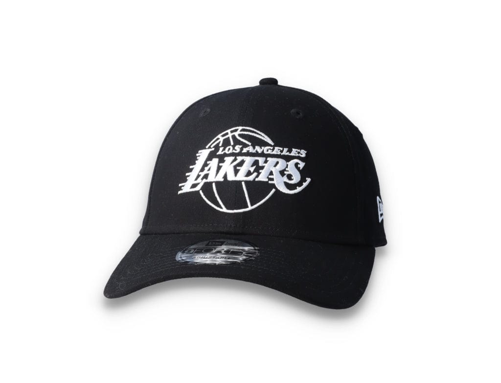 Cap Black LA Lakers NBA Essential Outline - LOKK