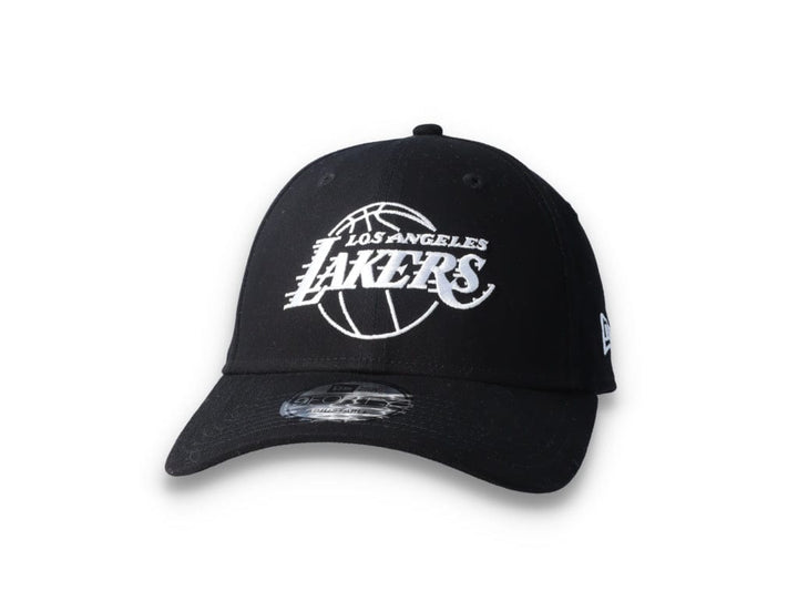Cap Black LA Lakers NBA Essential Outline - LOKK