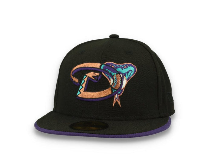 59FIFTY Team Colour Split Arizona Diamondbacks Black - LOKK