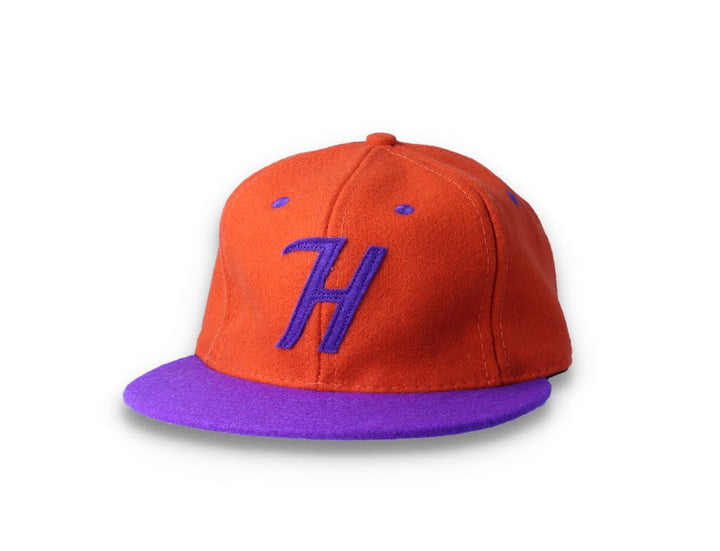 Ebbets BallCap Hershey Sport Club 1956 Orange/Purple Ebbets Field Flannels