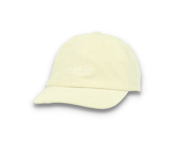 121 Dad Hat Cord Off White - LOKK