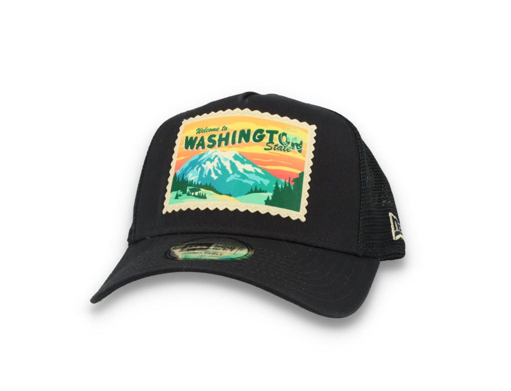 9FORTY A-Frame Trucker Cap Postcard Washington State - LOKK