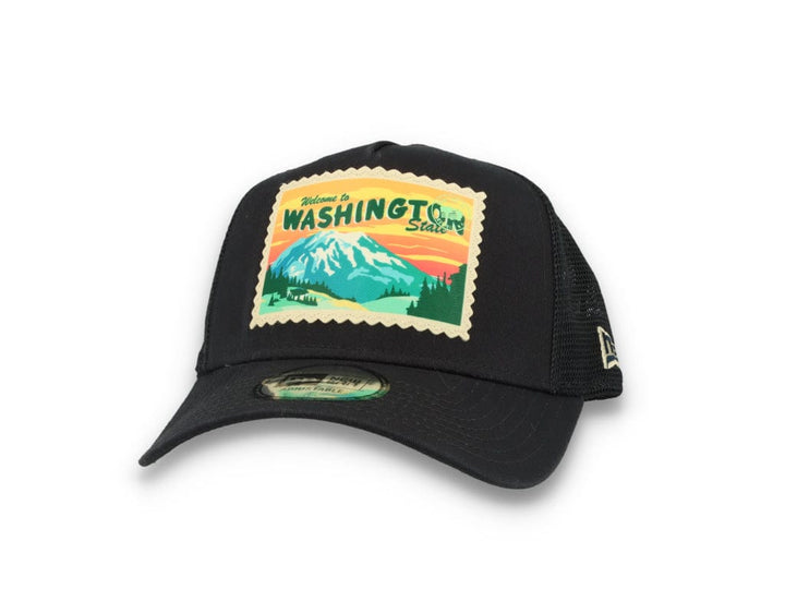 9FORTY A-Frame Trucker Cap Postcard Washington State - LOKK