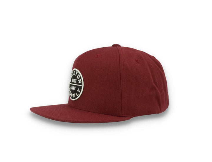 Brixton Oath III Snapback Mahogany - LOKK