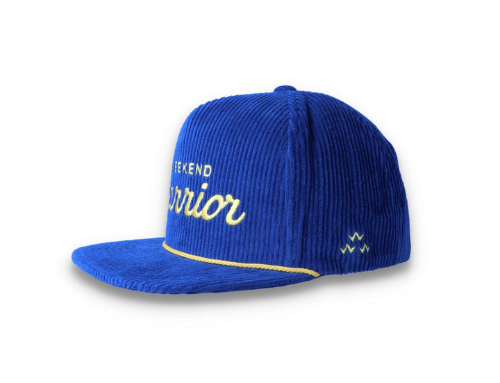 Snapback Cap Blue Weekend Warrior Corduroy - LOKK