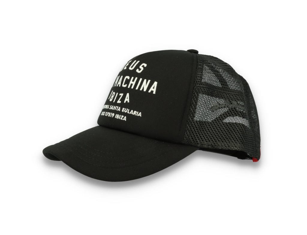 Trucker Cap Black Deus Ibiza Address - LOKK