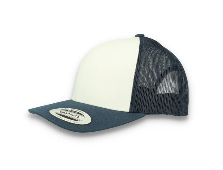 Retro Trucker White/Navy/White Flexfit 6606CF - LOKK