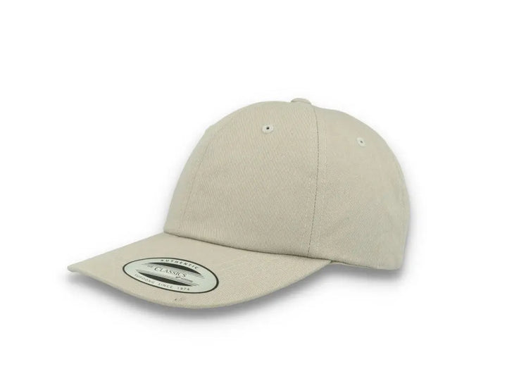 Silver Dad Cap Low Profile Cotton Twill - Yupoong 6245CM - LOKK
