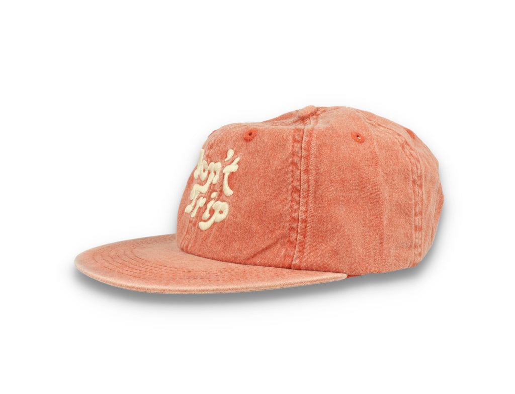 Free & Easy Don't Trip Strapback Hat Washed Terracotta - LOKK